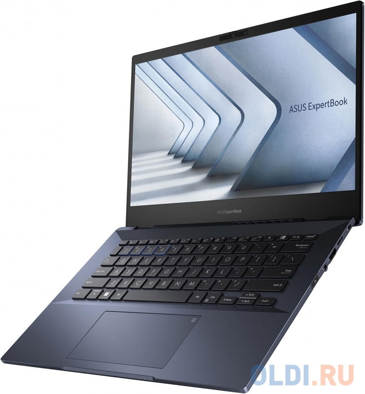 Ноутбук ASUS ExpertBook B5402CVA-KI0318 14”/FHD/WV/400N/60Hz/i5-1340P/16Gb/SSD512GB/Intel Iris Xe/FingerPrint/Backlit/DOS/Star Black (90NX06P1-M00AZ0)