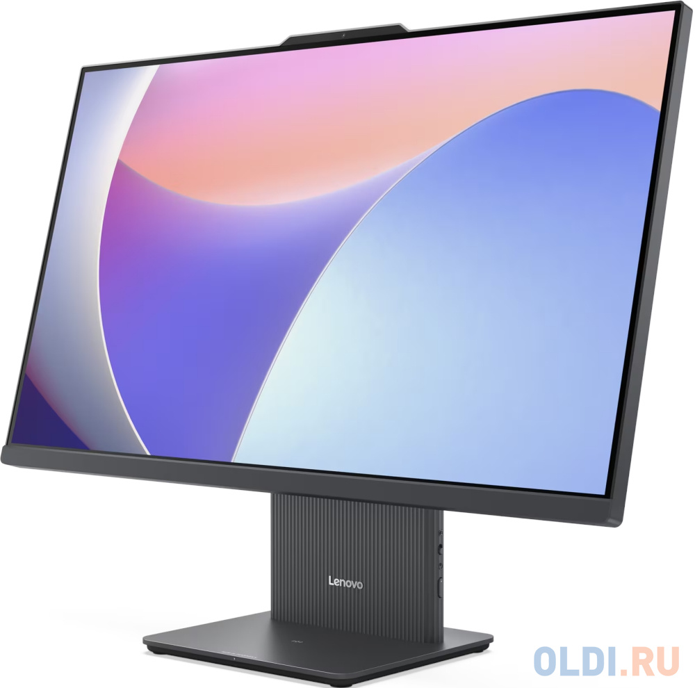 Моноблок/ Lenovo IdeaCentre AIO 27ARR9   27"(1920x1080 IPS)/AMD Ryzen 7 7735HS(3.2Ghz)/16384Mb/512SSDGb/noDVD/Int:AMD Radeon 680M/Cam/BT/WiFi/war