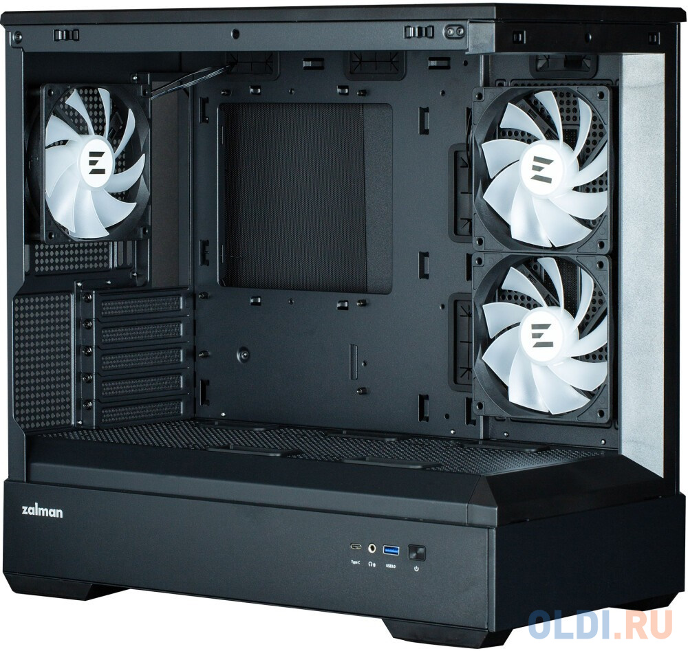 Корпус  Zalman Minitower P30 (mATX,  без БП)