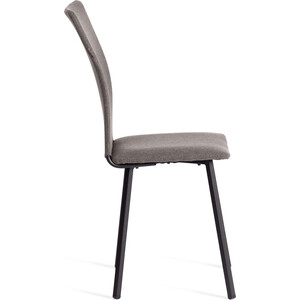 Стул TetChair La Rousse, разборный, ткань рогожка, серый/черный, 3M 16/2 (21649)