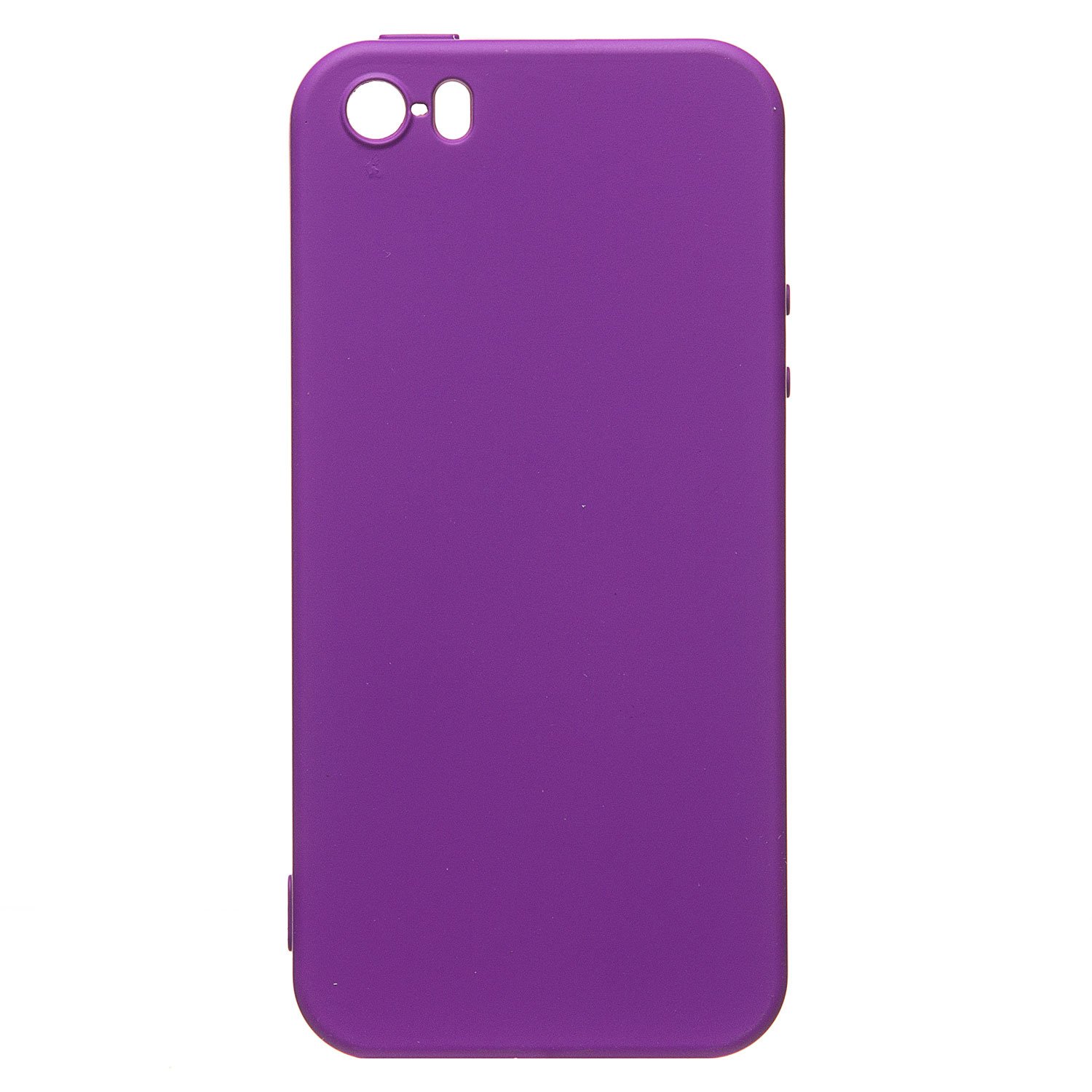 Чехол-накладка Activ Full Original Design для смартфона Apple iPhone 5/5s/SE, силикон, фиолетовый (221630)