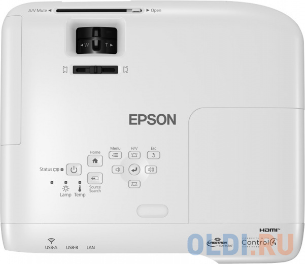 Epson EB-982W white {3LCD 1280x800 4200Lm 16000:1, 3.1 kg} [V11H987040]