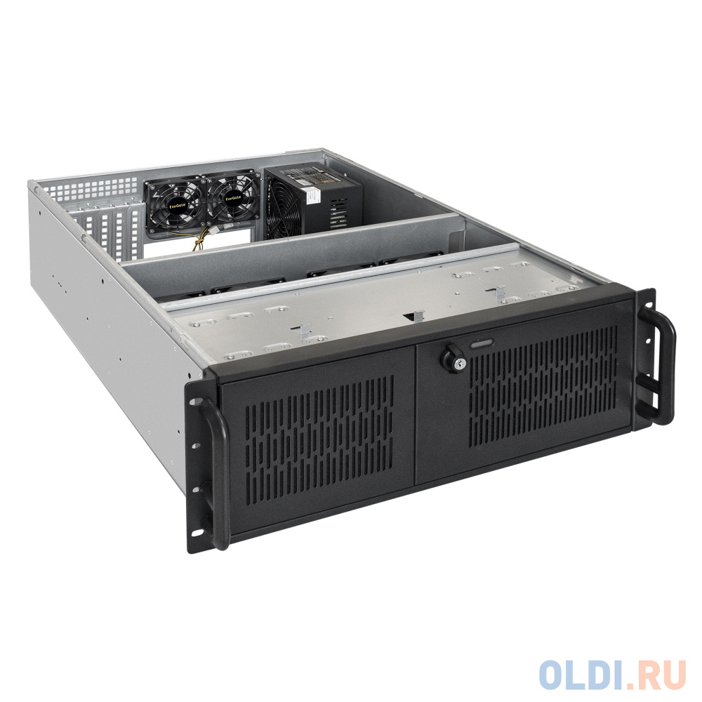 Серверный корпус ExeGate Pro 4U650-010/4U4139L <RM 19", высота 4U, глубина 650, БП 800RADS, USB> в Москвe