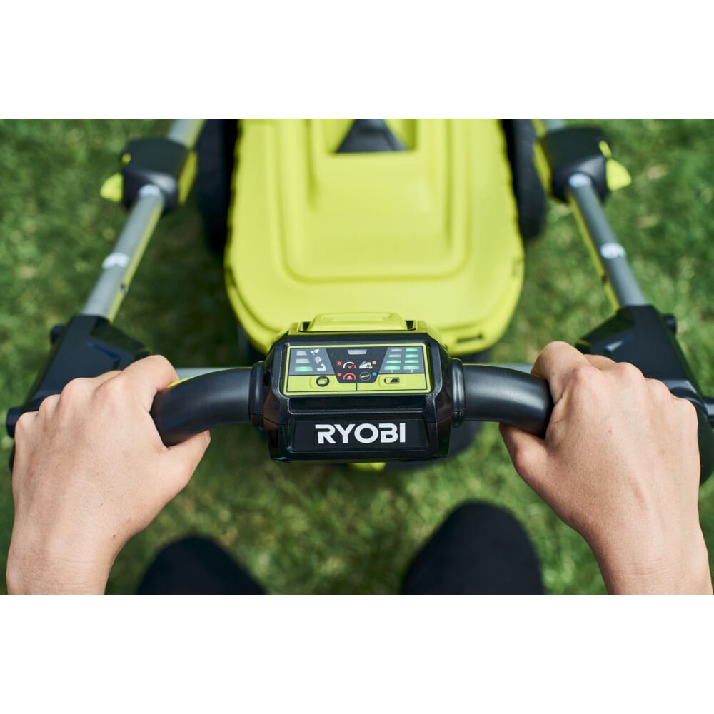 Бесщеточная газонокосилка Ryobi