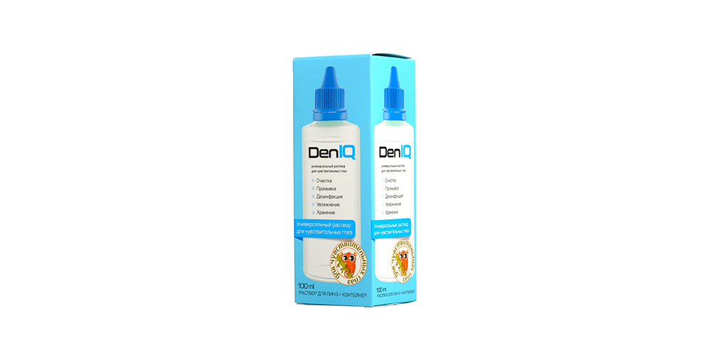 Раствор для линз DenIQ (100ml)