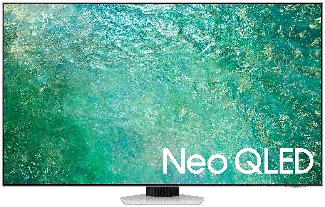 Телевизор Samsung Series Q QE55QN85CAUXRU, 55", Neo QLED, 4K Ultra HD, Tizen OS, яркое серебро