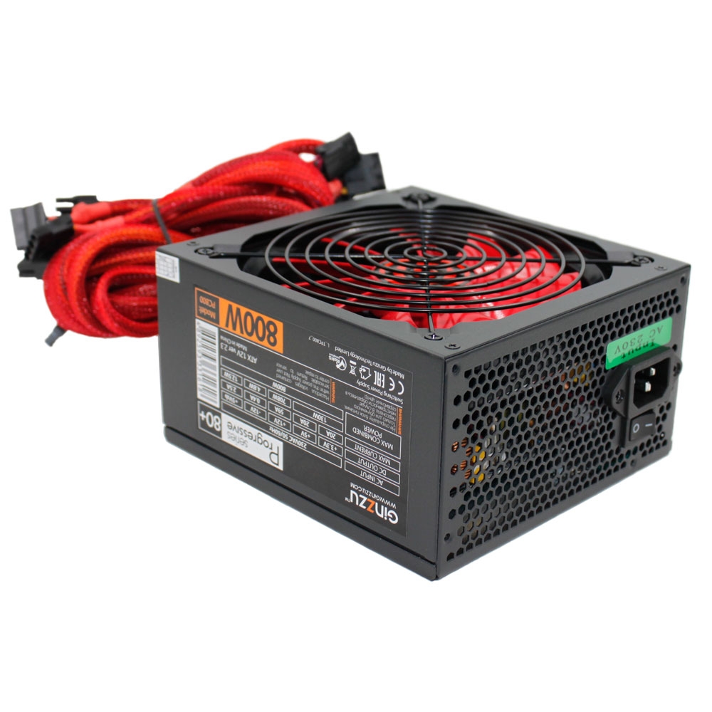 Блок питания Ginzzu 800W PC800