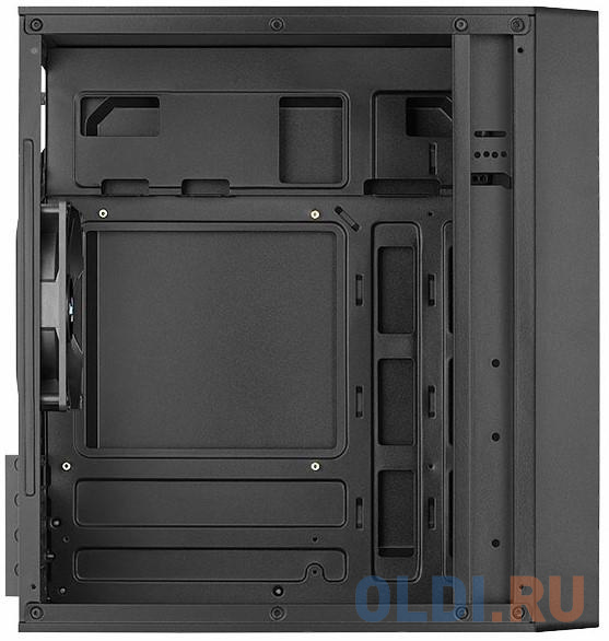 Корпус microATX Aerocool CS-104-S-BK-v1 Без БП чёрный