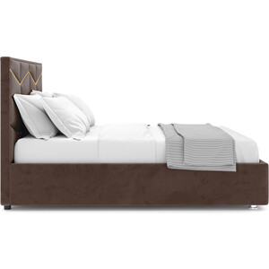Кровать с подъемным механизмом Это мебель Line Gold 180 - Velutto 23 (НФ-00010514)