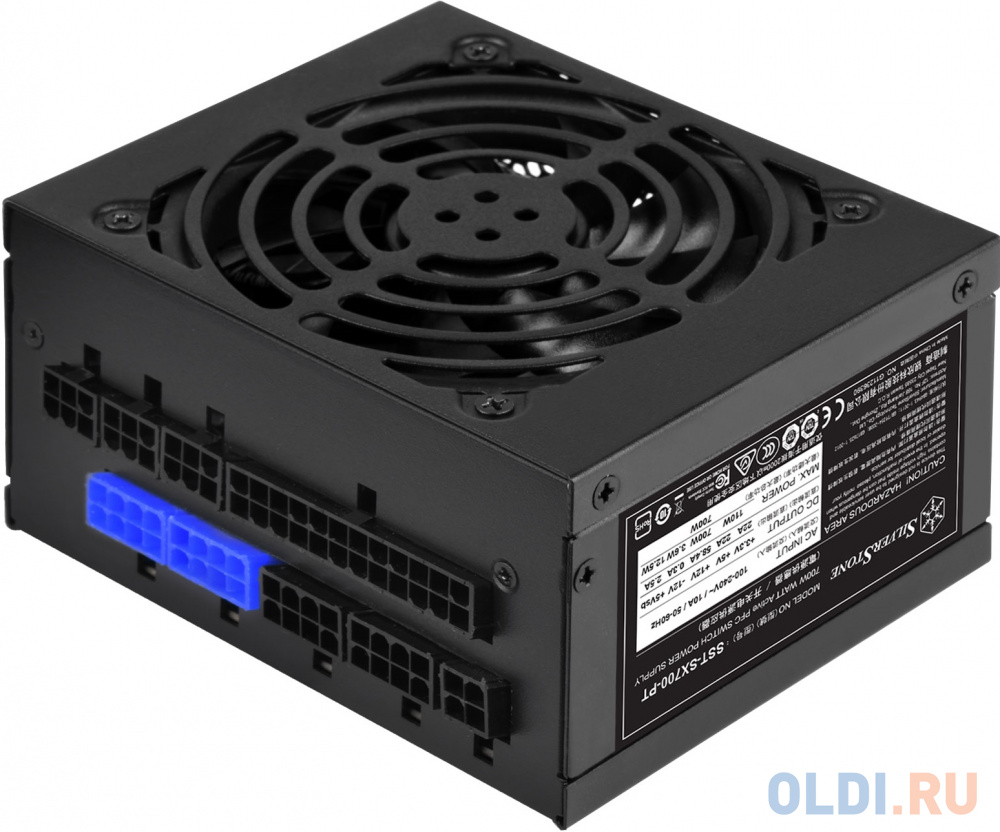 SST-SX700-PT Strider SFX Series, 700W 80 Plus Platinum PC Power Supply, Low Noise 92 mm, 100% modular