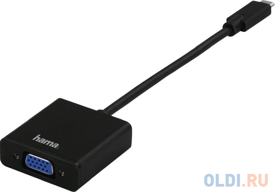 Переходник USB 3.1 Type-C(m) -->VGA(f), Aluminum Shell, Telecom <TA315C> в Москвe