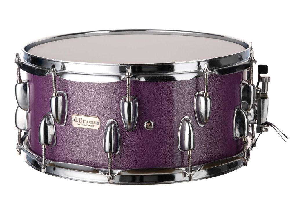 Малый барабан LDrums LD6405SN фиолетовый 14"*6,5"