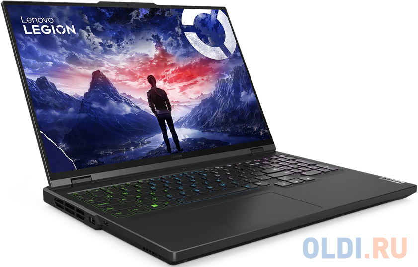 Ноутбук Lenovo Legion Pro 5 16IRX9 Core i5 14500HX 32Gb SSD1Tb NVIDIA GeForce RTX4060 8Gb 16" IPS WQXGA (2560x1600) noOS dk.grey WiFi BT Cam (83D