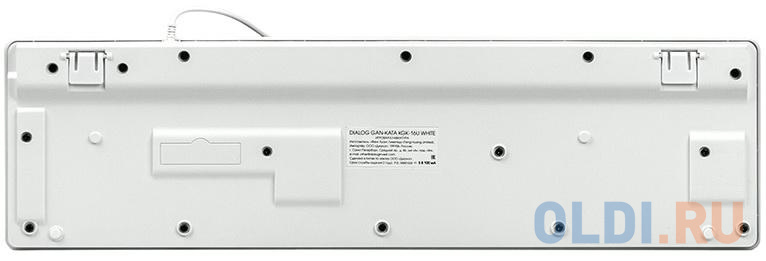 Клавиатура Dialog KGK-16U White USB в Москвe