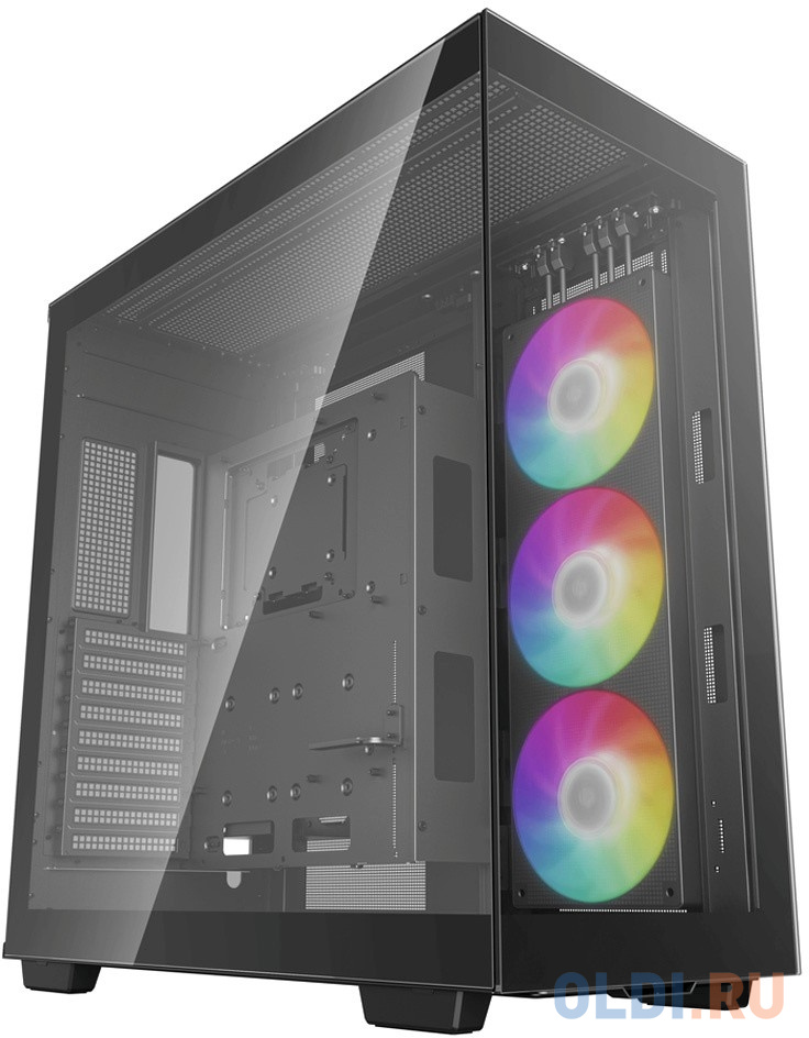 Корпус MidiTower Deepcool CH780 black (ATX, без БП, ARGB, 4xUSB3.2 Type-A + USB3.2 Type-C) (R-CH780-BKADE41-G-1) в Москвe