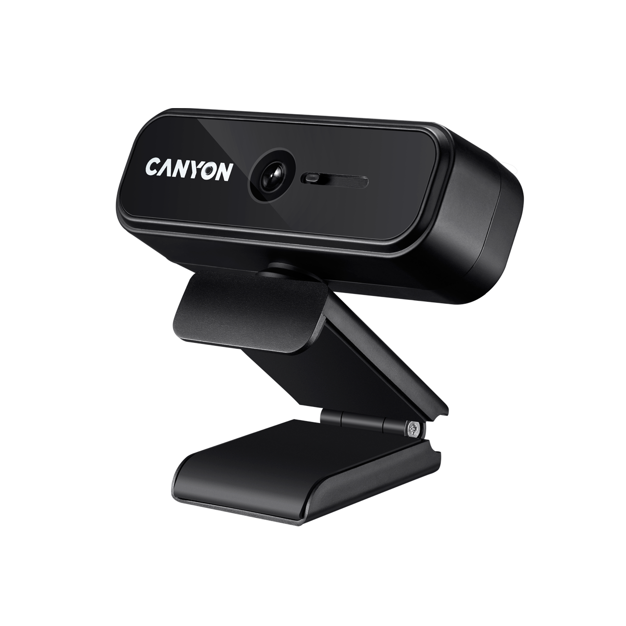 Вебкамера Canyon C2, 1 MP, 1280x720, встроенный микрофон, USB 2.0, черный (CNE-HWC2)