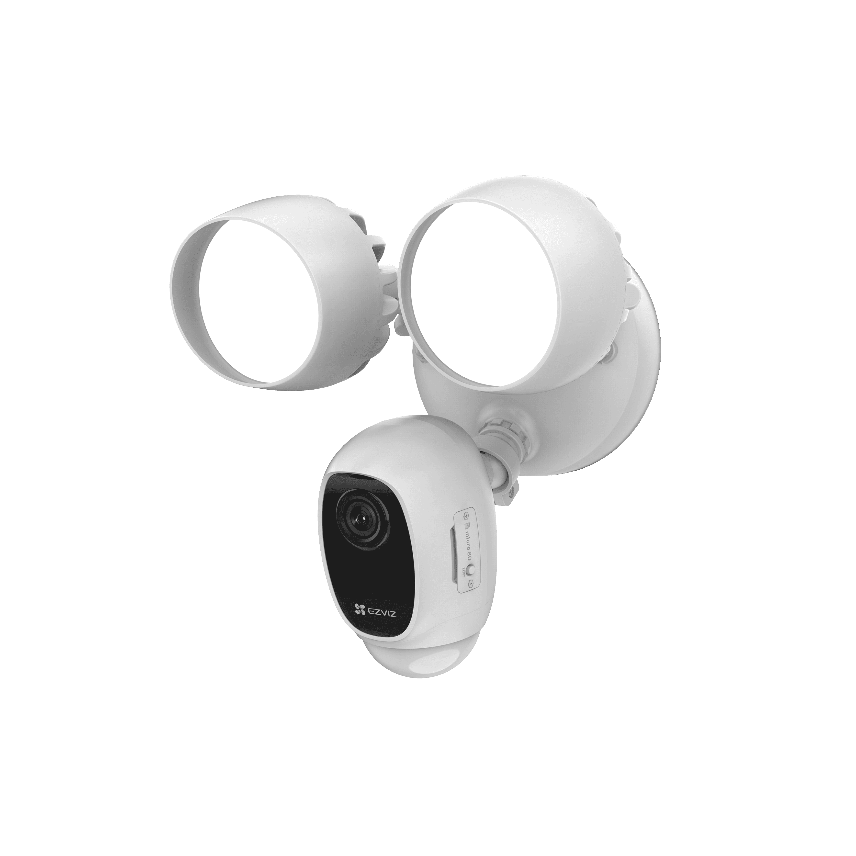 IP-камера EZVIZ LC1C 2.8мм, уличная, корпусная, 2Мпикс, CMOS, до 1920x1080, до 25кадров/с, ИК подсветка 25м, Wi-Fi, -30 °C/+50 °C, белый (CS-LC1C-A0-1F2WPFRL)