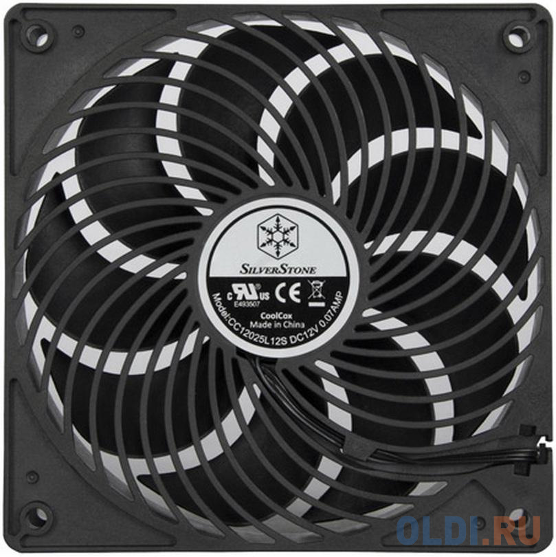 SST-AP120I Air Penetrator PWM fan, noise reducing blade design, Dual Ball Bearing (814025) (229941) в Москвe