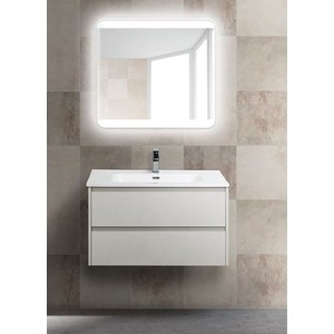 Тумба с раковиной BelBagno Kraft 80, Bianco Opaco (KRAFT-800-2C-SO-BO, BB800ETL)