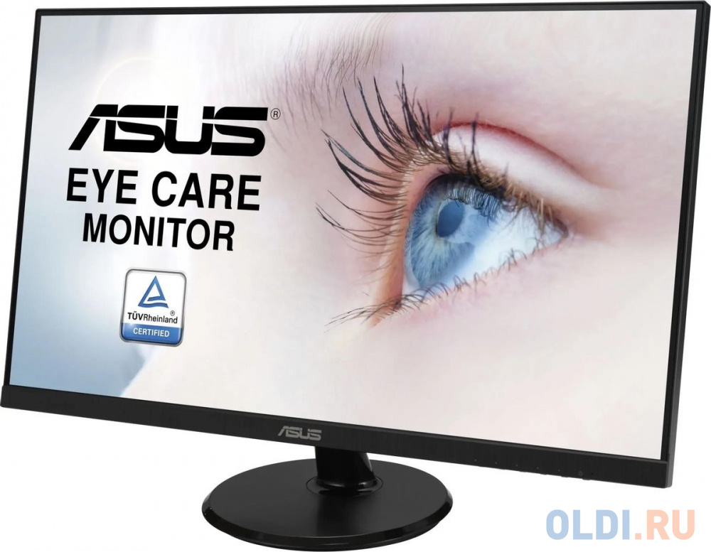 Монитор Asus 27" VA27DQFS черный IPS LED 1ms 16:9 HDMI M/M матовая HAS Piv 300cd 178гр/178гр 1920x1080 100Hz VGA DP FHD USB 5.8кг в Москвe