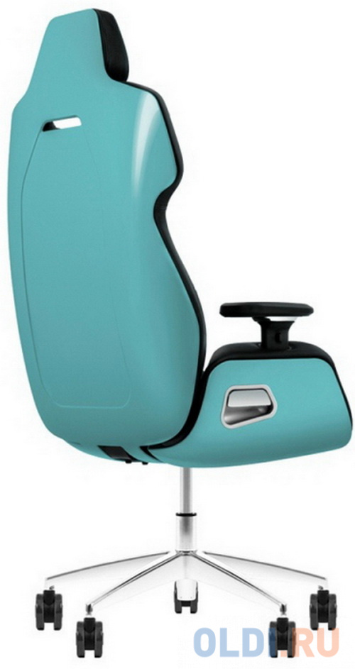 Кресло для геймеров Thermaltake ARGENT E700_Turquoise чёрный бирюзовый