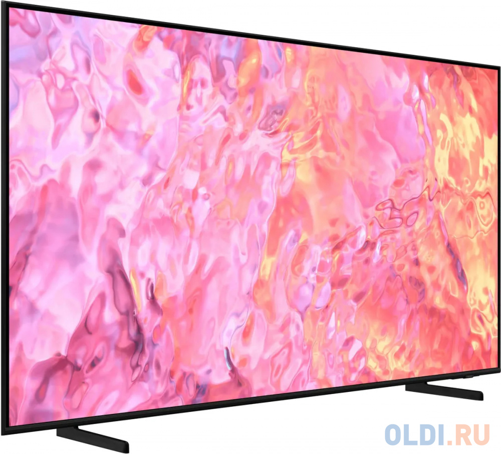 Телевизор QLED Samsung 50" QE50Q60CAUXUZ Q черный 4K Ultra HD 60Hz DVB-T2 DVB-C DVB-S2 USB WiFi Smart TV (RUS)