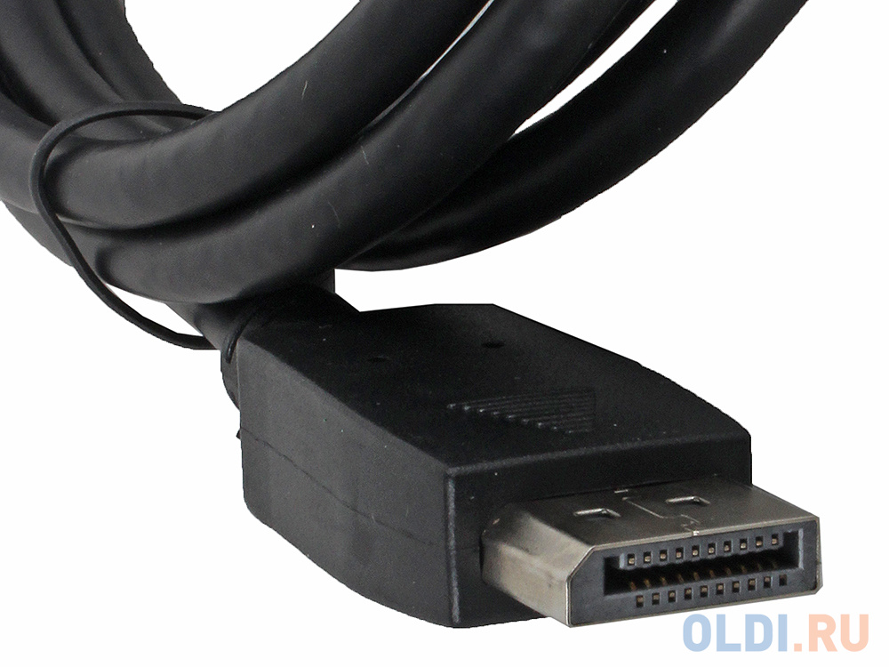 Кабель DisplayPort 1.8м Gembird CC-DP-6 круглый черный