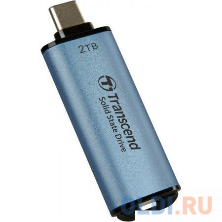 Накопитель SSD Transcend USB-C 2TB TS2TESD300C ESD300 голубой