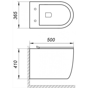 Унитаз подвесной безободковый BelBagno Amanda тонкое сиденье микролифт (BB051CHR, BB2031SC)