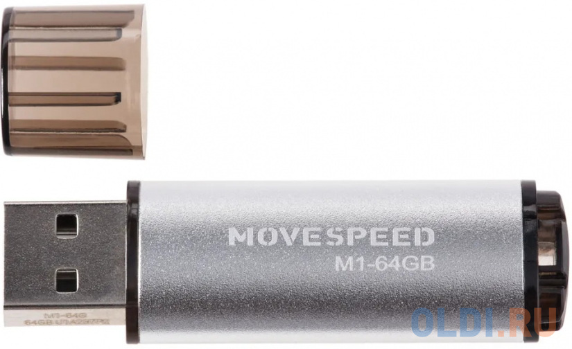 USB  64GB  Move Speed  M1 серебро в Москвe