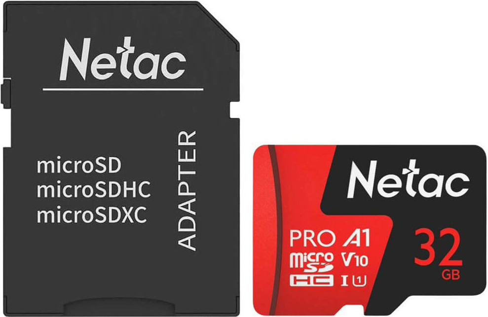 Карта памяти MicroSD Netac