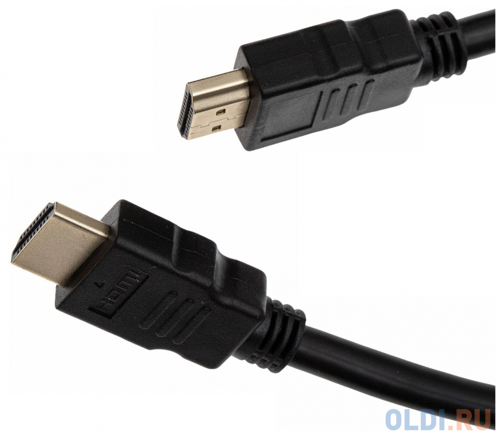 Кабель аудио-видео Cactus CS-HDMI.1.4-10 HDMI (m)/HDMI (m) 10м. позолоч.конт. черный в Москвe