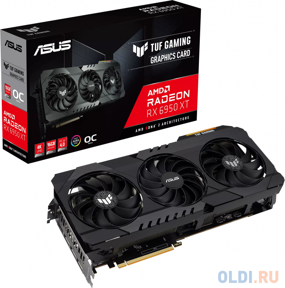 Видеокарта ASUS Radeon RX 6950 XT TUF-RX6950XT-O16G-GAMING 16384Mb