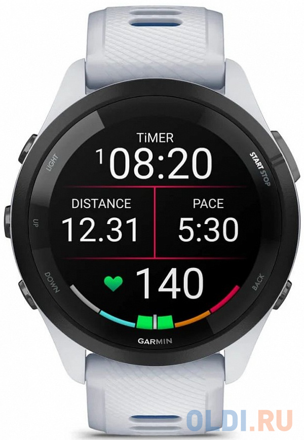 Смарт-часы Garmin Forerunner 265 белый 46,1мм в Москвe