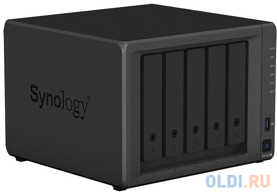 СХД настольное исполнение 5BAY NO HDD USB3 DS1522+ SYNOLOGY в Москвe