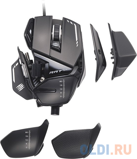 Мышь проводная Mad Catz R.A.T. 8+ чёрный USB