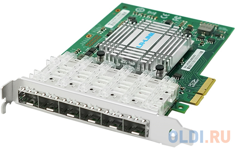 Сетевой адаптер PCIE 1GB 6SFP LRES1006PF-6SFP LR-LINK в Москвe