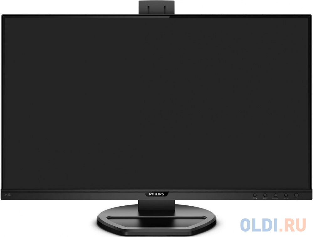 МОНИТОР 23.8" PHILIPS 243B9/00 Black с поворотом экрана (IPS, 1920x1080, 75Hz, 4 ms, 178°/178°, 250 cd/m, 50M:1, +HDMI 1 в Москвe