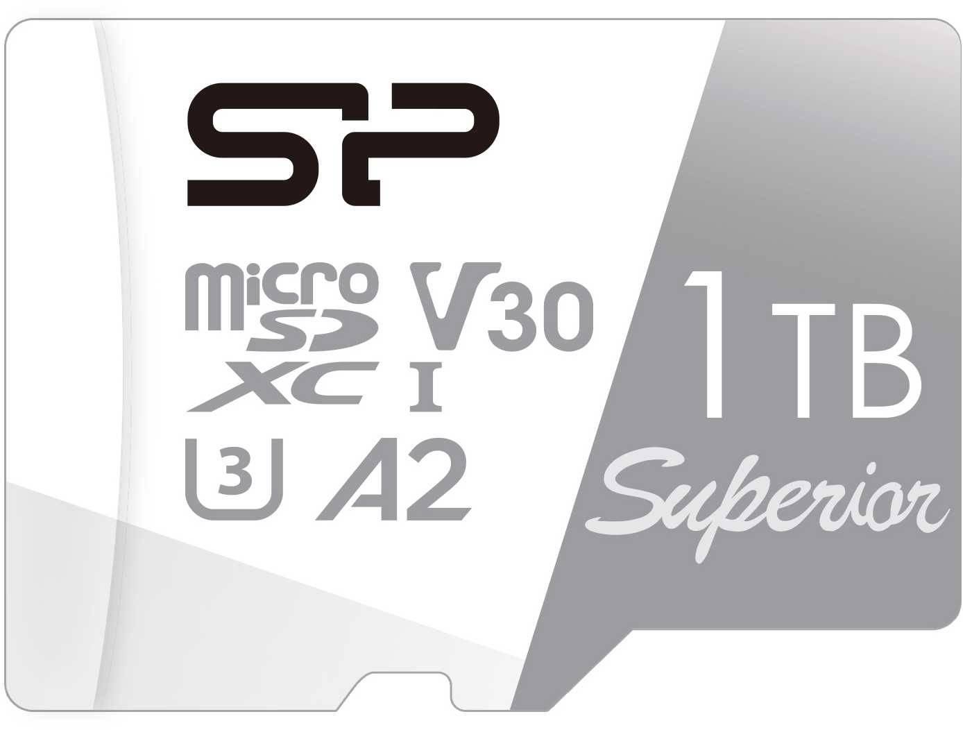 Карта памяти microSDXC 1024ГБ Class10 Silicon Power Superior UHS-I U3 (sp001tbstxda2v20sp)