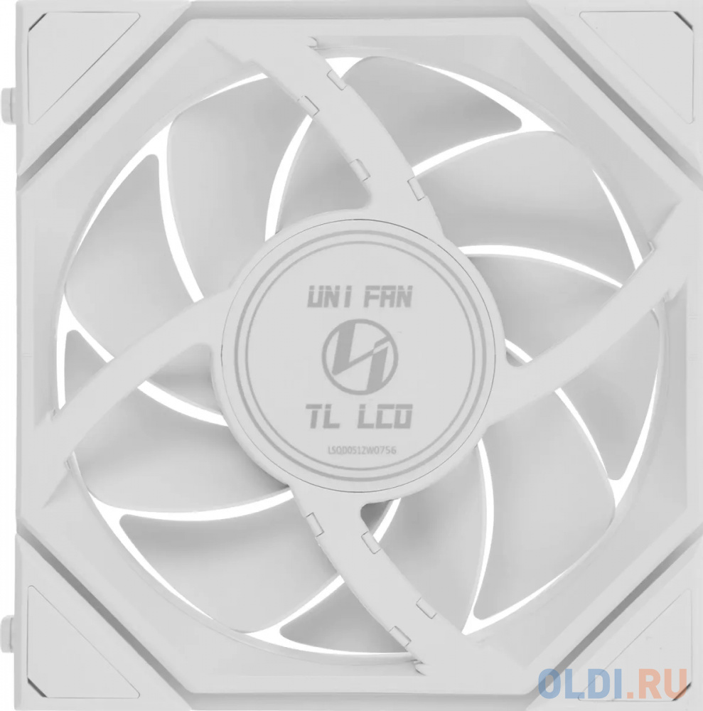 LIAN LI UNI FAN TL LCD 120mm 1900RPM sRGB White (3pcs) в Москвe