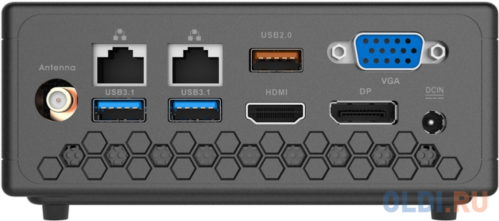 Платформа ZBOX-CI331NANO-BE FANLESS, Intel N5100, 2X DDR4-2933, 2x GLAN, WIFI ac, BT, SATA III SLOT, DP/HDMI/VGA, EU+UK PLUG (622878)