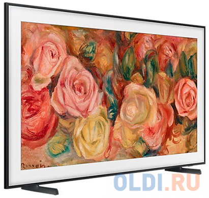 Телевизор ЖК 85" Samsung/ 85", QLED Frame, Ultra HD, Smart TV,Wi-Fi, Voice, PQI 3400, DVB-T2/C/S2, 4 CH, 40W, OTS Lite, FreeSync Premium Pro