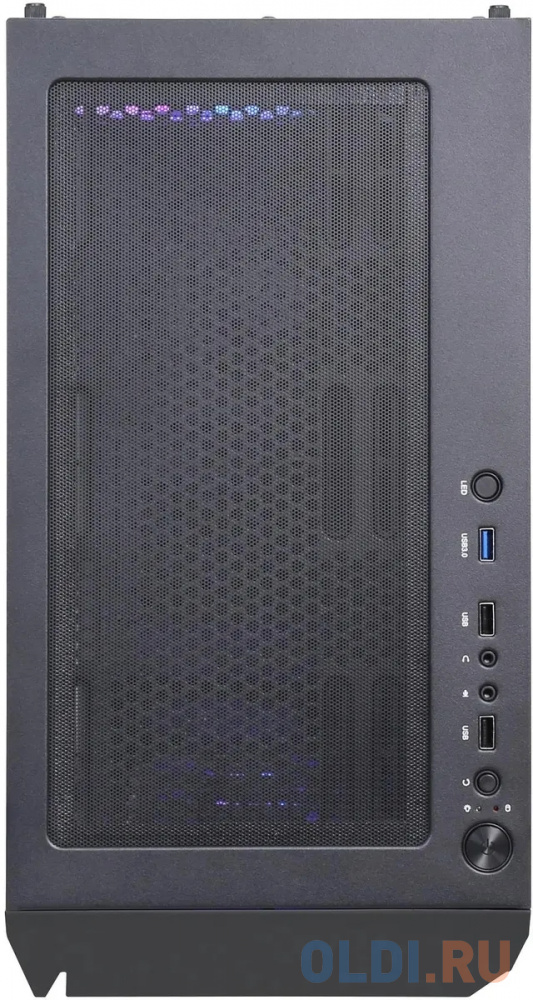 Корпус Accord 3312 черный без БП ATX 2xUSB2.0 1xUSB3.0 audio bott PSU в Москвe