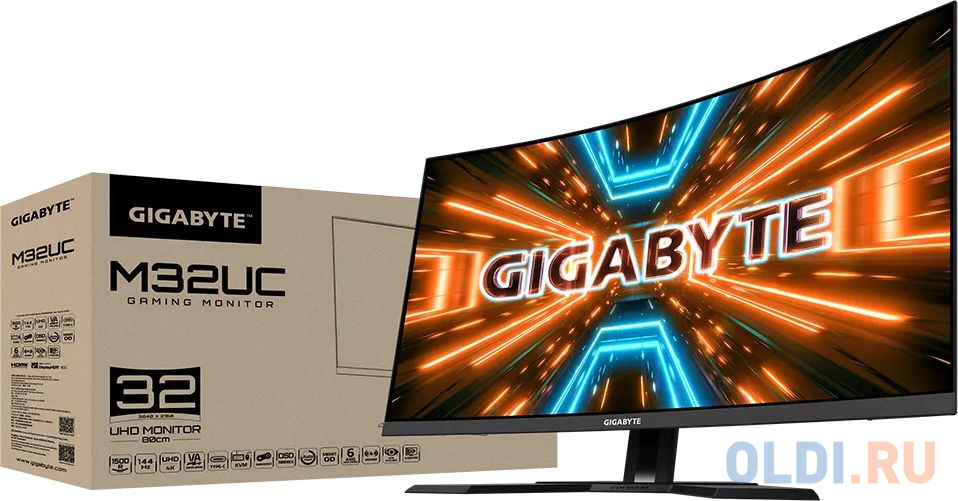 Монитор 31.5" GigaByte M32UC