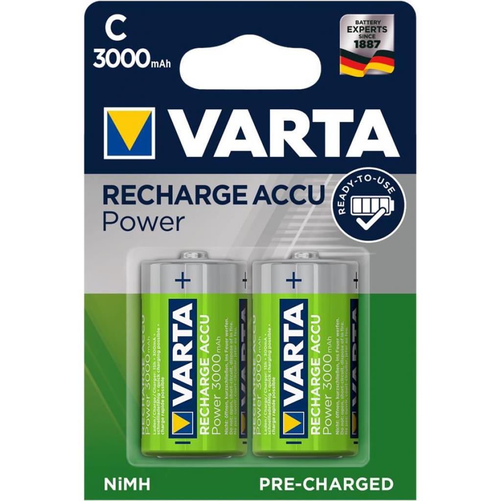 Аккумулятор VARTA C LR14 3000 mAh R2U (уп 2 шт)