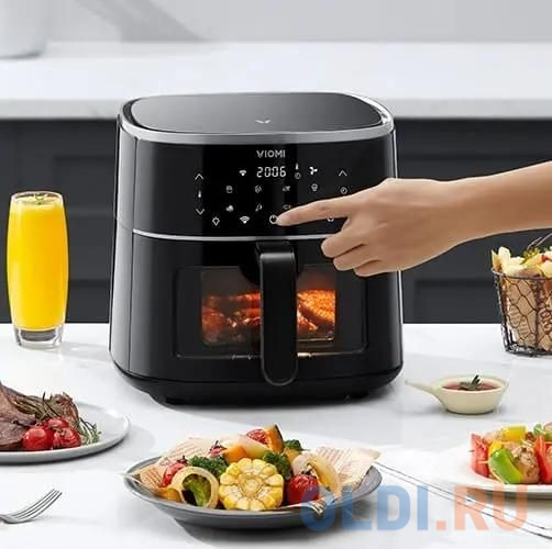 Аэрогриль Viomi Smart air fryer Pro 6L Black (VXAF0602-EW)