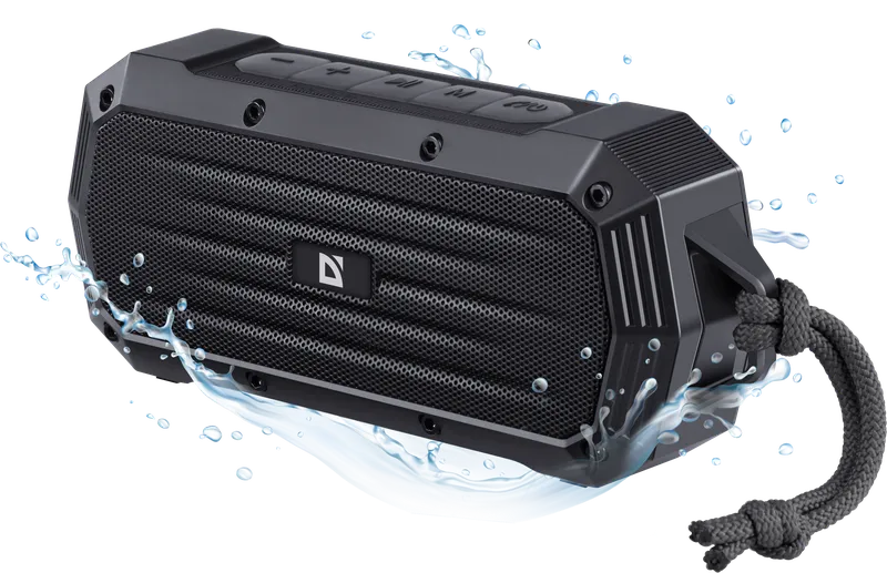 Портативная акустика Defender Octagon, 5 Вт, FM, AUX, USB, microSD, Bluetooth, черный (65039)