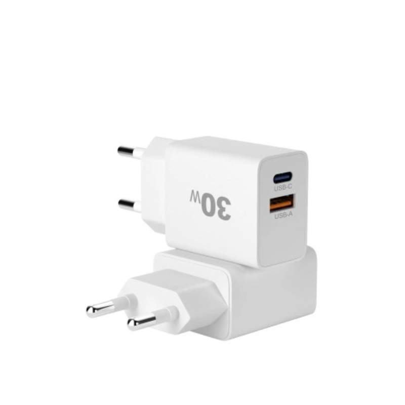 Зарядное устройство Amperin YDS-TC030-011 USB-A - USB-C 30W White 101803