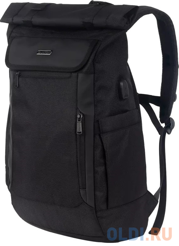 CANYON RT-7, Laptop backpack for 17.3 inch, Product spec/size(mm): 470MM(+200MM) x300MM x 130MM, Black, EXTERIOR materials:100% Polyester, Inner mater