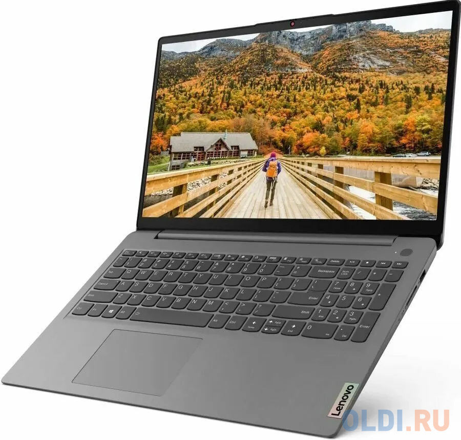 Ноутбук Lenovo IdeaPad 3 15ITL6 Core i3 1115G4 8Gb SSD256Gb Intel UHD Graphics 15.6" TN FHD (1920x1080) noOS grey WiFi BT Cam (82H80331UE) в Москвe